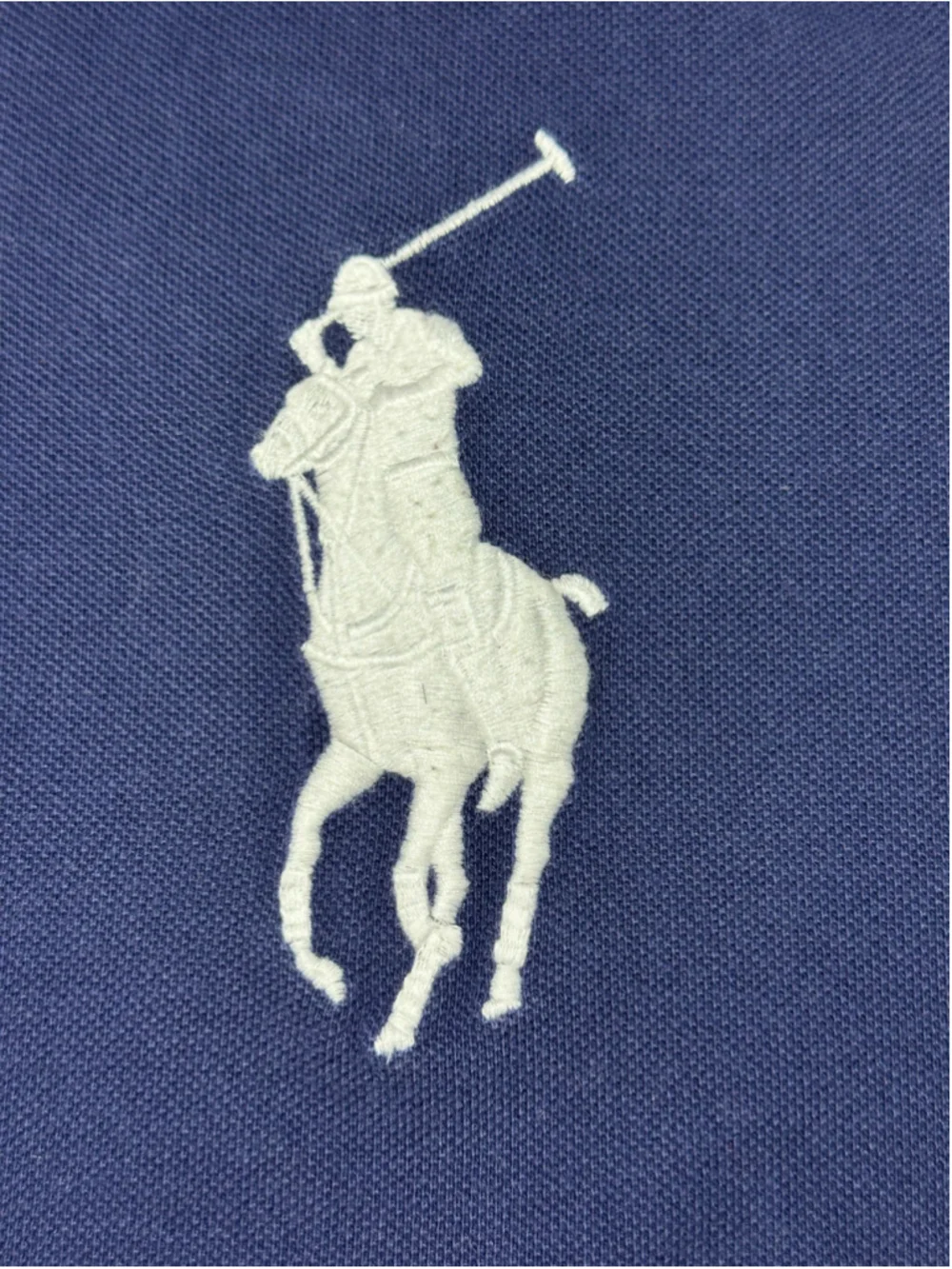 Polo Ralph Lauren Big Pony Custom Slim Fit Polo Shirt Navy Red Men’s Large L